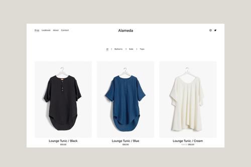 Commerce website example