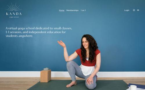 Kanda yoga school website