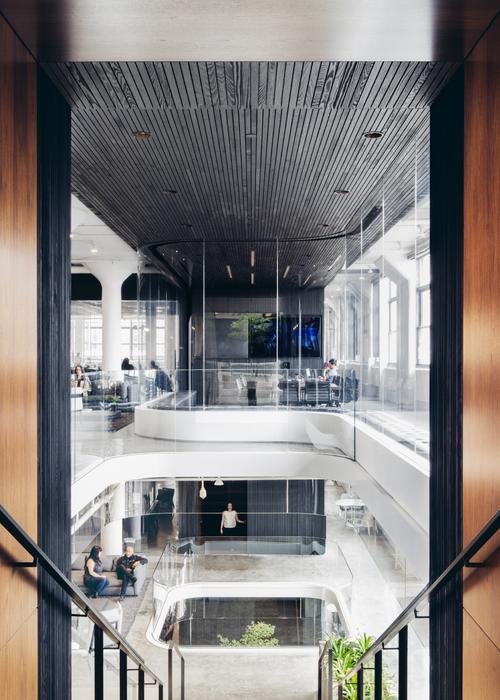 Stairs in New York office