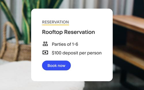 Reservation UI